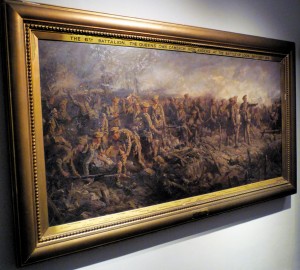 Battle of Loos painting